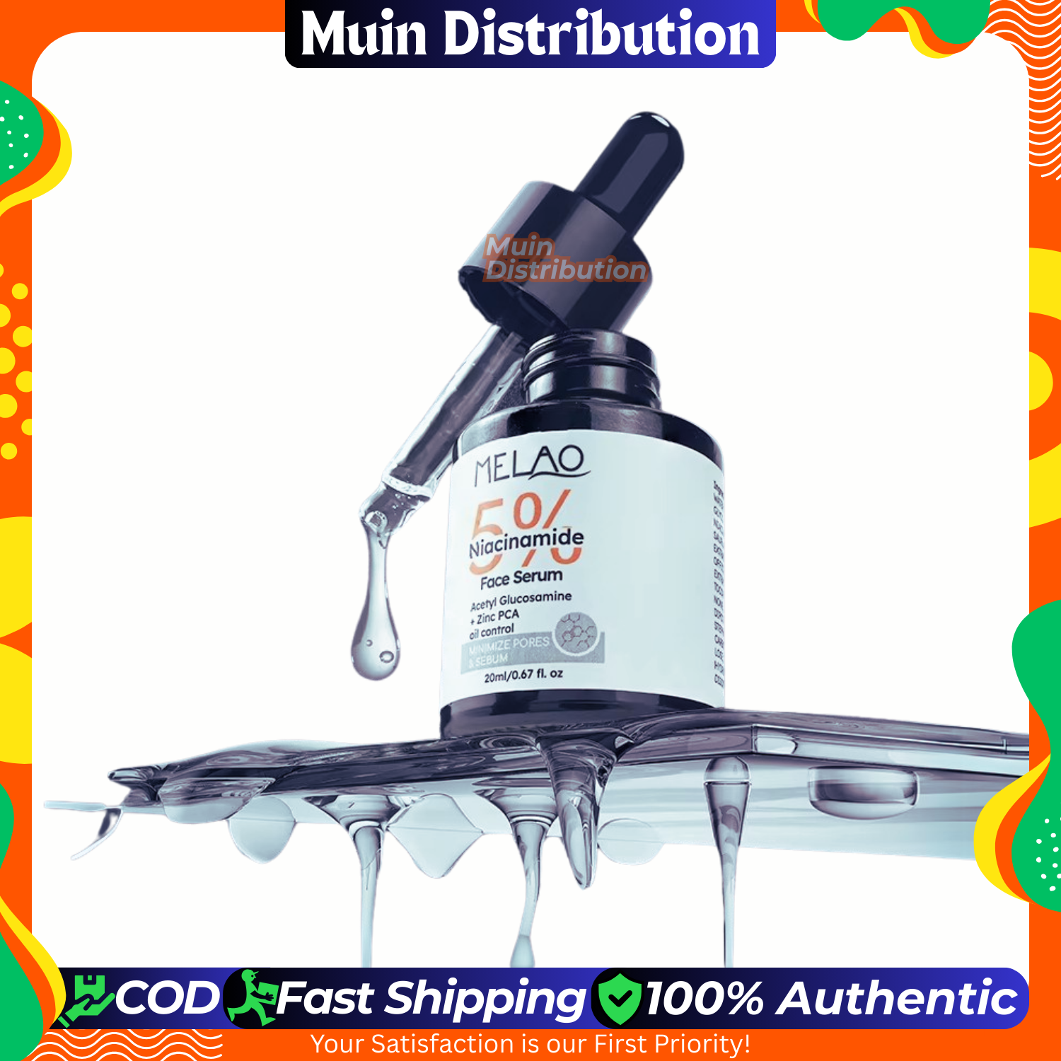 Picture of MELAO Niacinamide 5% Face Serum - 20ml / 0.67 fl.oz