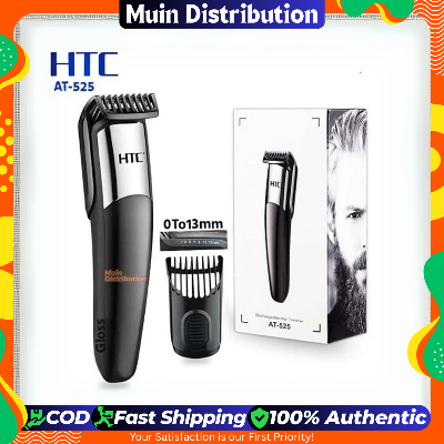 Picture of HTC AT-525 Suitable for Home Use with USB Rechargeable Men Beard Hair Trimmer Clipper