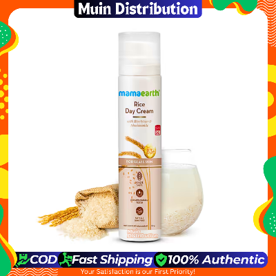 Picture of Mamaearth Rice Day Cream With Rice Water & Niacinamide for Glass Skin - 50g