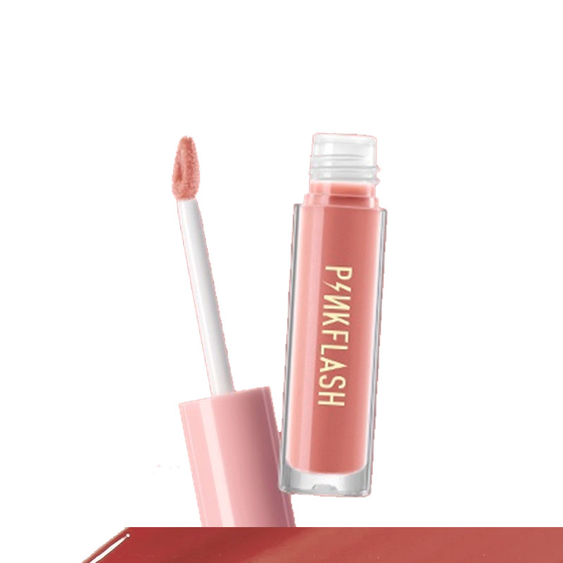 Picture of PinkFlash Lip Gloss #G01 Petal (Nudee Peach) Ever Glossy Moist Lip Gloss - 2.3g