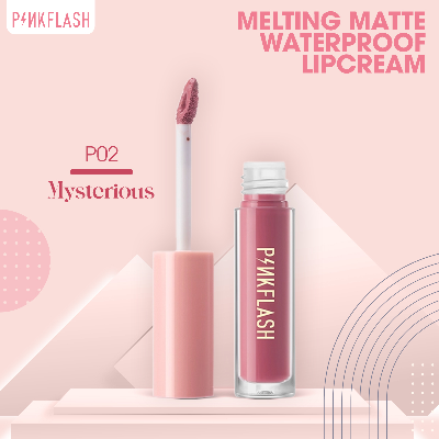 Picture of PinkFlash Lipstick #P02 Mysterious - Melting Matte Waterproof Lipcream - 2.3g