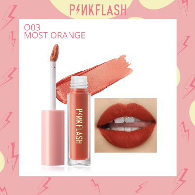 Picture of PinkFlash Lipstick #O03 Most Orange (Orange Red) Melting Matte Waterproof Lipcream - 2.3g