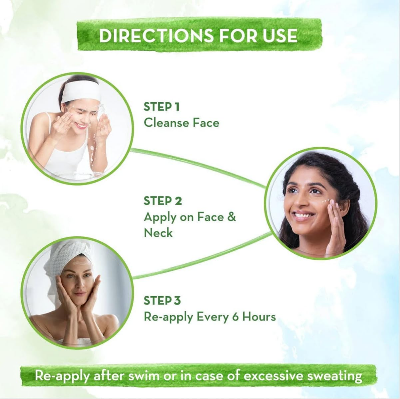 Picture of Mamaearth HydraGel Indian Sunscreen with Aloe Vera and Raspberry for Sun Protection - 50g