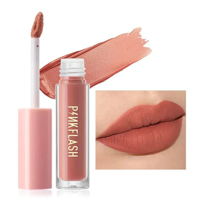 Picture of PinkFlash Lipstick #P01 Dolly (Smoky Pink) Melting Matte Waterproof Lipcream - 2.3g