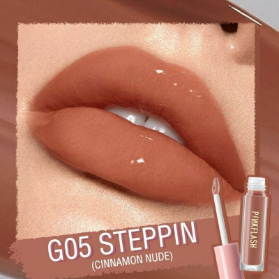 Picture of PinkFlash Lip Gloss #G05 Steppin (Cinnamon Nude) Ever Glossy Moist Lip Gloss - 2.3g