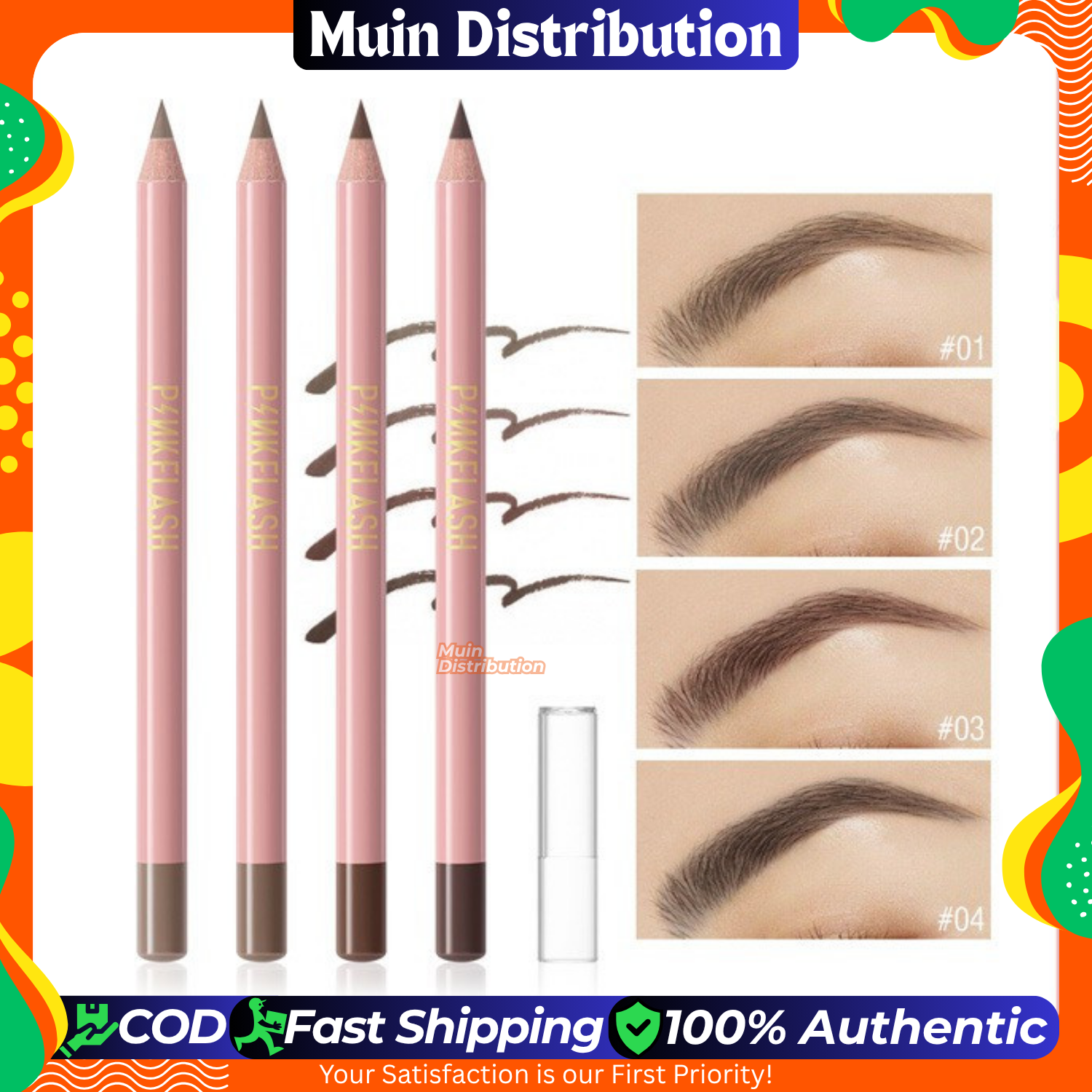 Picture of PinkFlash Waterproof Eyebrow Pencil