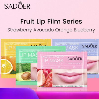 Picture of Sadoer Fruit Series Lip Mask Moisturize Nourishing And Brighten Lip Color