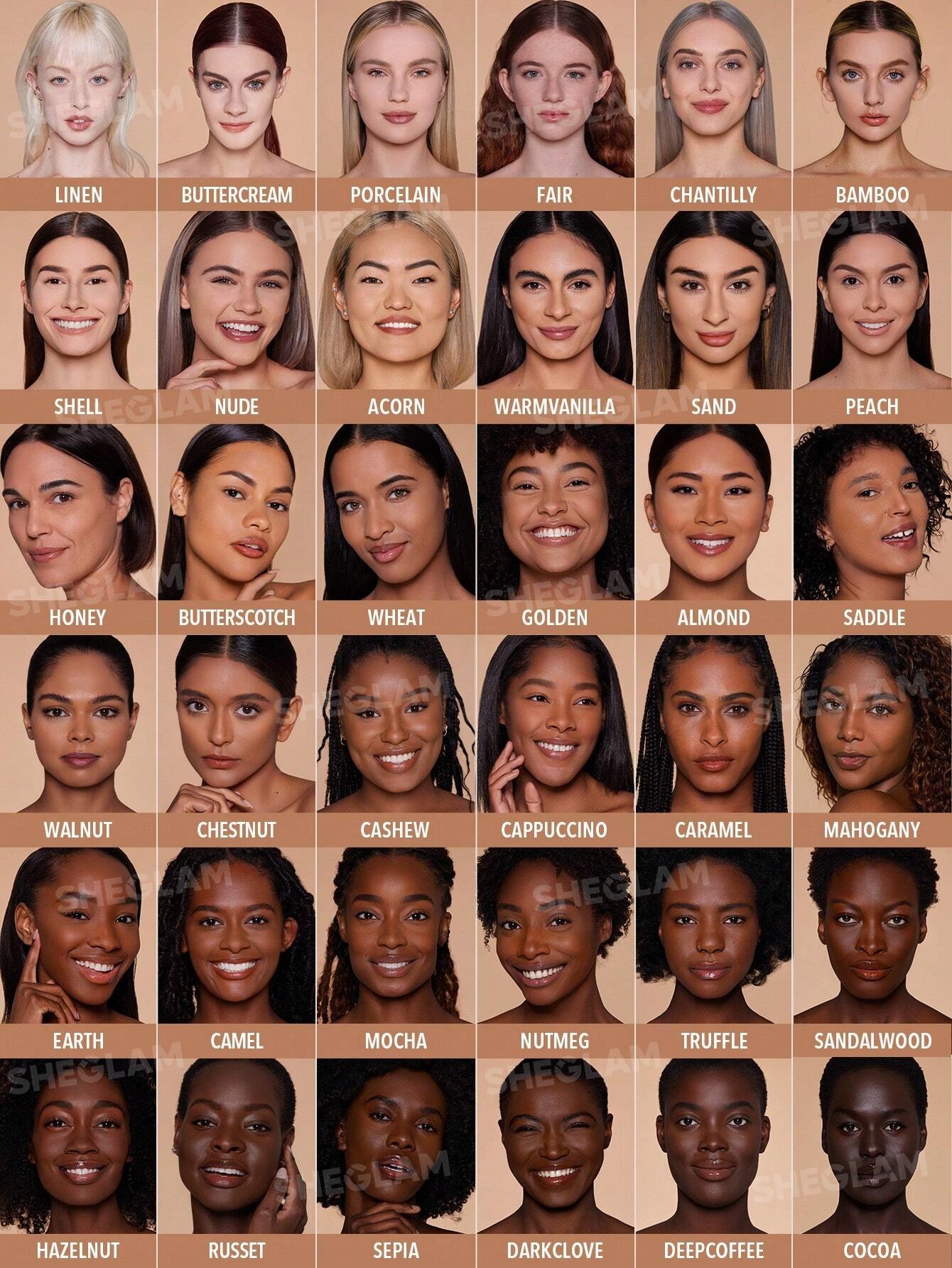 Picture of SHEGLAM Skin Focus High Coverage Powder Foundation