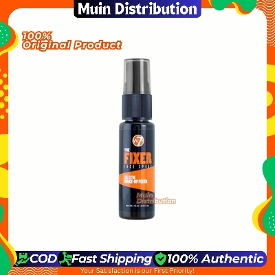 Picture of w7 The Fixer Face Spray  Long Lasting MakeUp Setting Spray - 18ml