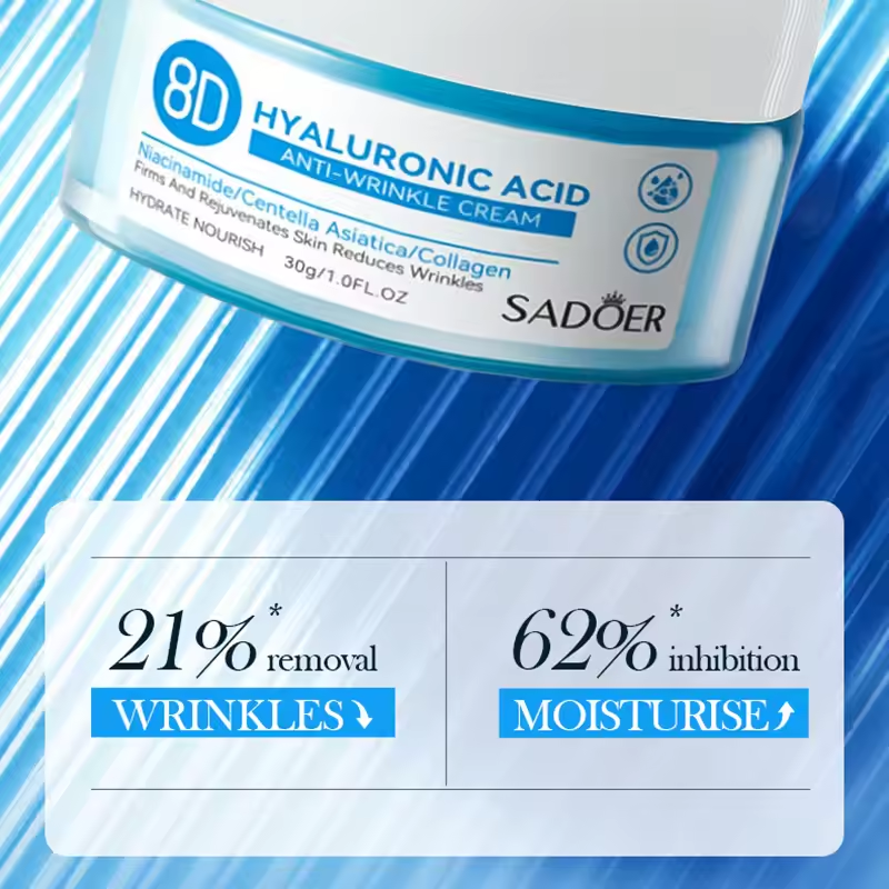 Picture of SADOER 8D Hyaluronic Acid Face Cream Anti Winkle Whitening Moisturizing Skin - 30g