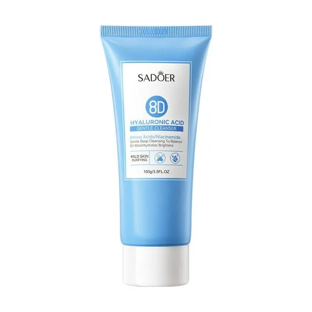 Picture of SADOER 8D Hyaluronic Acid Face Wash, Amino Acid & Niacinamide Gentle Deep Cleanser - 100ml