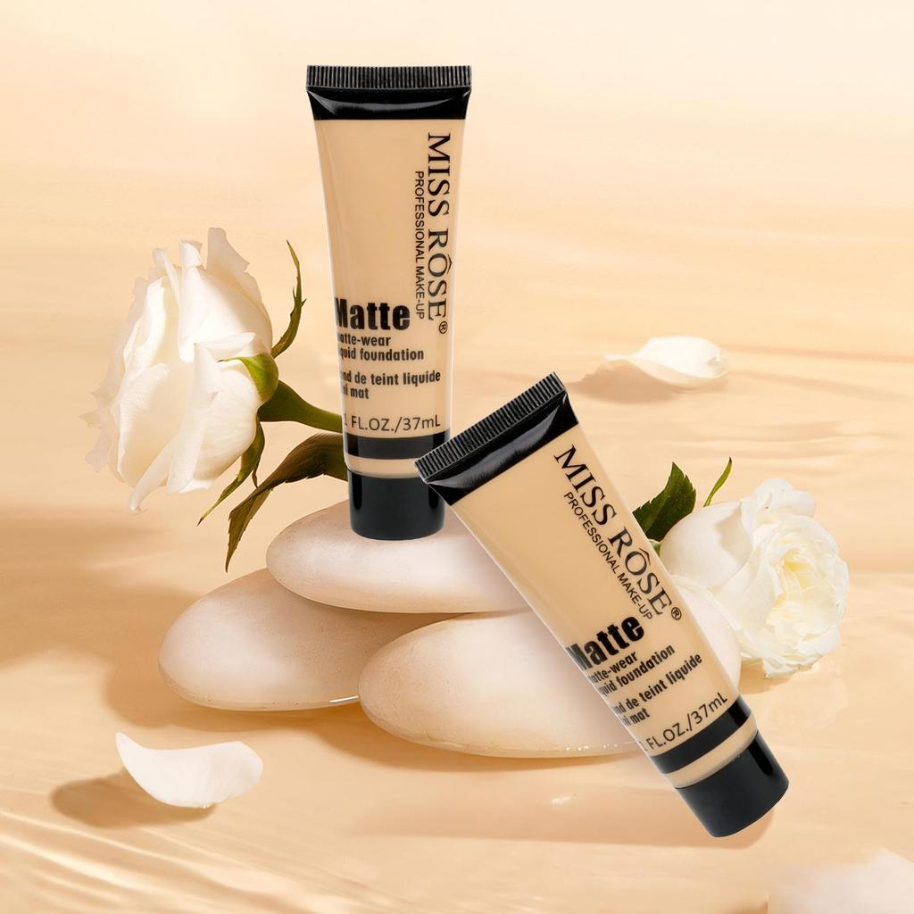 Picture of Miss Rose Long Lasting Liquid Full Skin Coverage Soft Matte Foundation 37ml