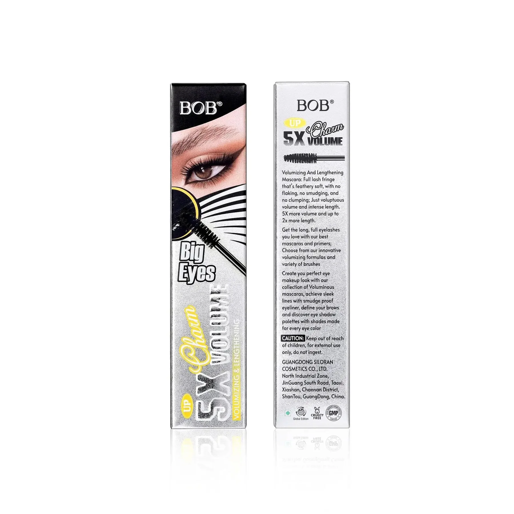 Picture of BOB 5X Volumizing and Lenghthening Big Eyes Volume Black Mascara