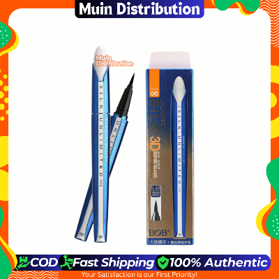 Picture of BOB 3D Bright Black (0.10mm) Longwear Liquid Silk Eyeliner Pen