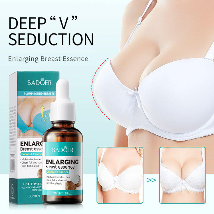 Picture of SADOER Mild Formula Non Irritation Moisturize Tender Chest Skin Firm Elastic Chest Full and Round Enlarging Breast Serum
