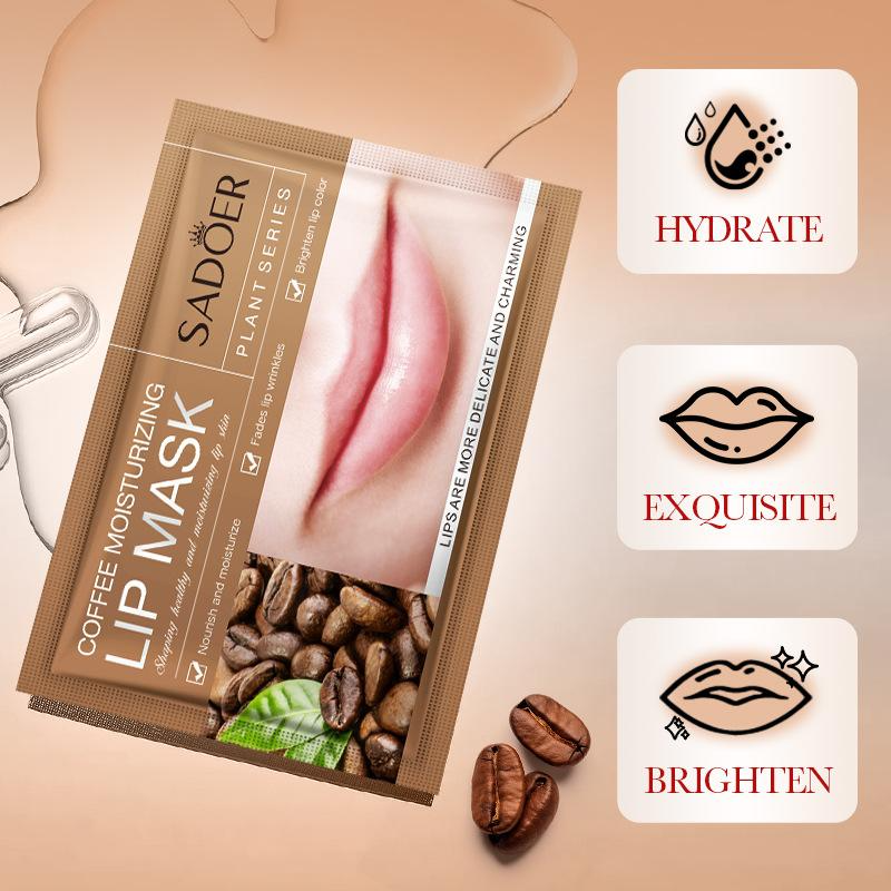Picture of SADOER Coffe Moisturizing Lip Mask - 1Pcs