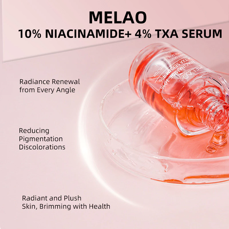 Picture of MELAO 10% Niacinamide + 4% TXA Serum - 30g - Original Highly Concentrated - Brightens Skin Tone