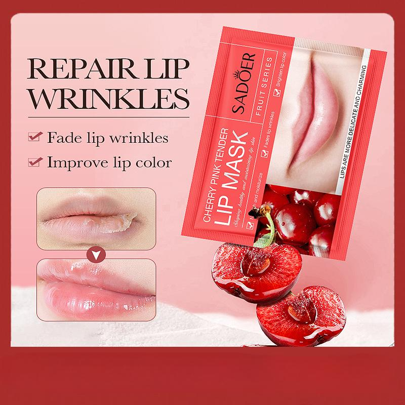 Picture of SADOER Pink Cherry Hydrating Lip Mask - 1Pcs