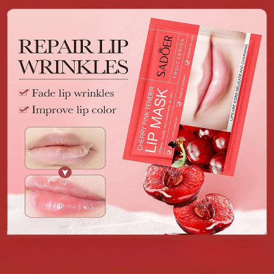 Picture of SADOER Pink Cherry Hydrating Lip Mask - 1Pcs