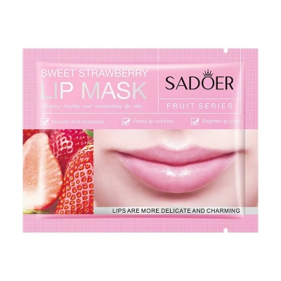 Picture of SADOER Strawberry Moisturizing Lip Mask - 1Pcs