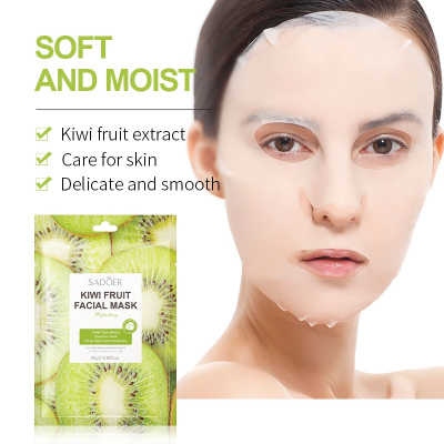 Picture of SADOER Kiwifruit Antioxidant Facial Mask Deep Hydrating Nourishing Sheet Mask - 1Pcs