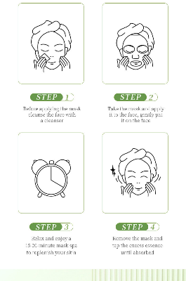 Picture of SADOER Botany And Fruits Skin Care Facial Mask Attractive Grape Bright Skin Sheet Mask - 1 Pcs