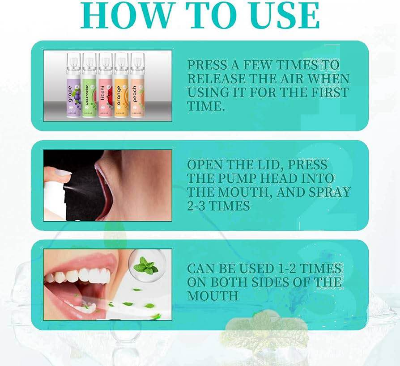 Picture of BOAE Fruit Fresh Breath Spray - Grapes Mouth Spray