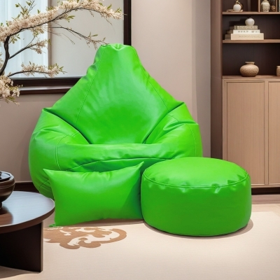 LAZY DUDE XXL Combo Beanbag Set - Color Light Green LAZY DUDEonline shop bangladeshothoba.com