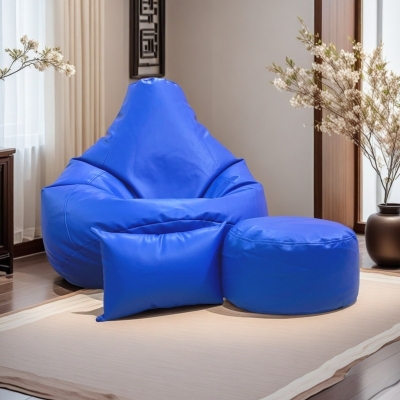LAZY DUDE XXL Combo Beanbag Set - Color Blue LAZY DUDEonline shop bangladeshothoba.com