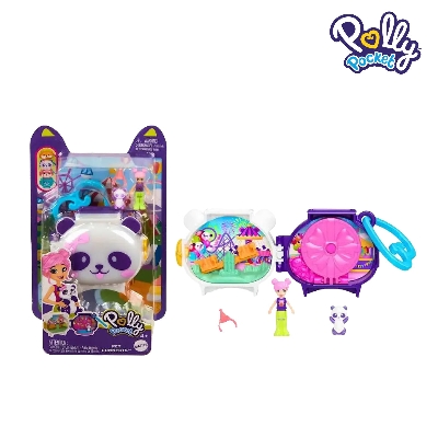 Picture of Polly Pocket HRD38 Cuddly Toys Compact Play Set, Ages 4+
