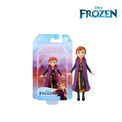 Picture of Disney Frozen HLW97 Mini Dolls Anna 9cm, Ages 3+