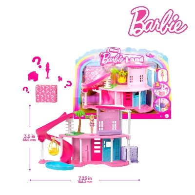 Picture of Barbie HYF45 Mini Barbieland Doll House Playsets, Ages 3+