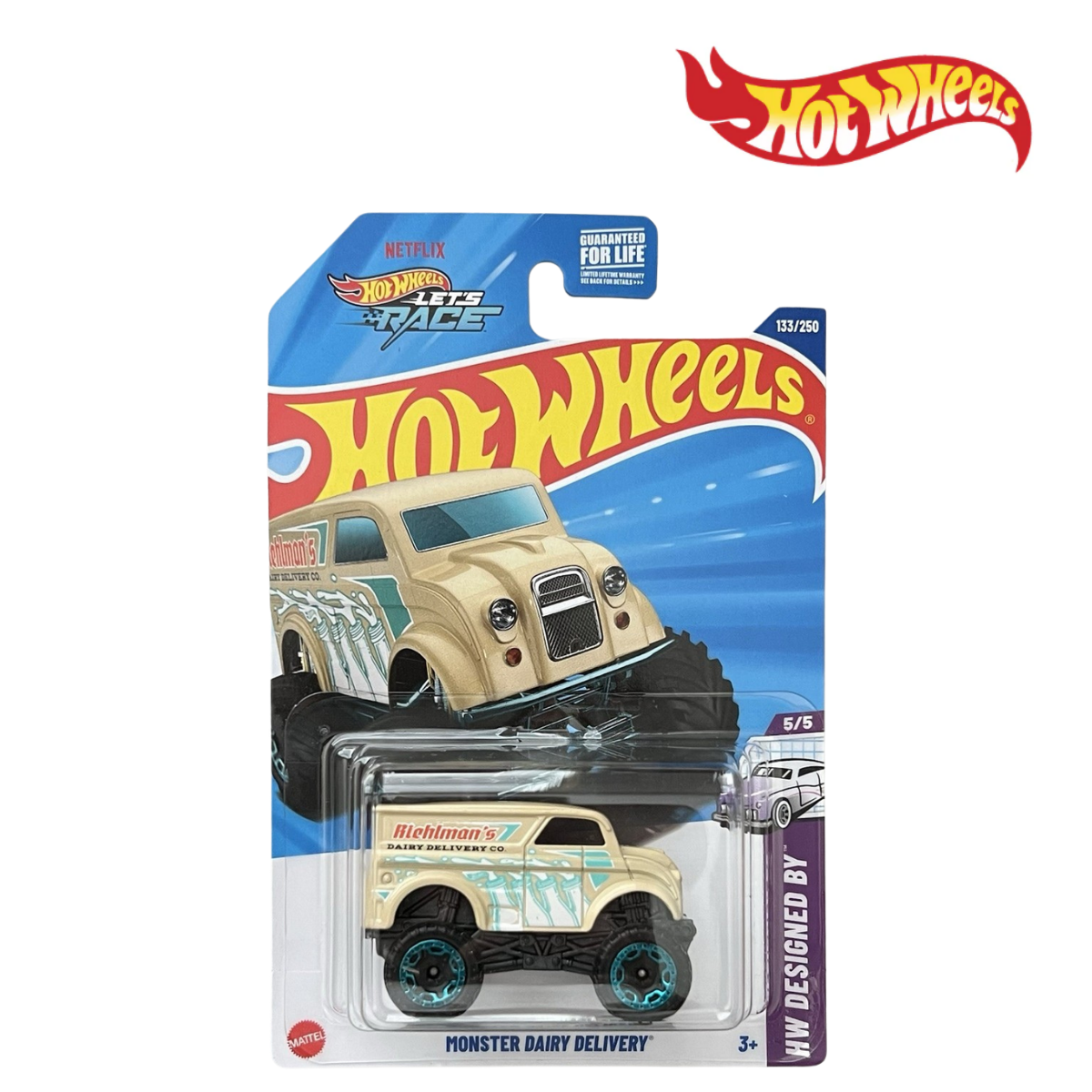 Picture of Hot Wheels HYX28 Slide Kick Letâ€™S Race, Ages 3+