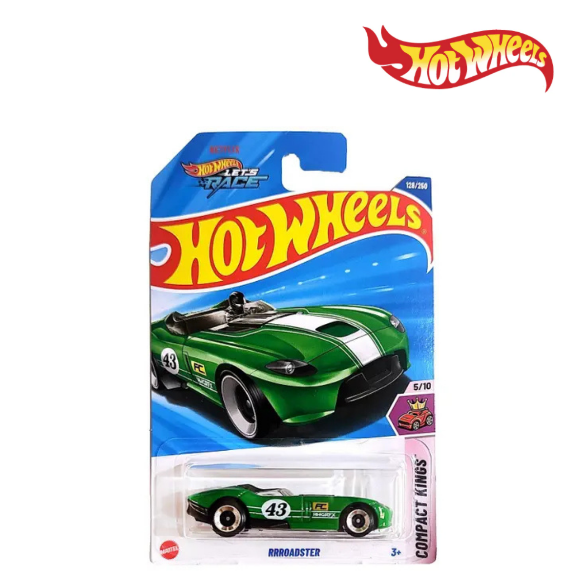 Picture of Hot Wheels HYY69 Slide Kick Letâ€™S Race, Ages 3+