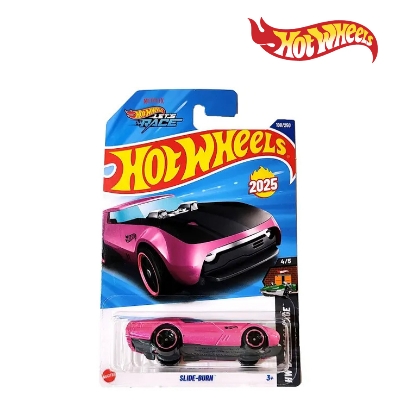 Picture of Hot Wheels HYW28 Slide Kick Letâ€™S Race, Ages 3+