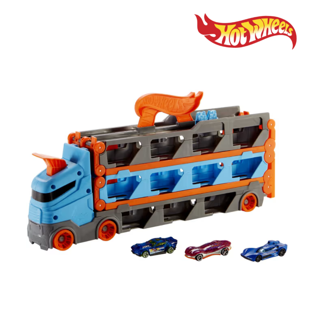 Picture of Hot Wheels GVG37 Speedway Hauler, Ages 4+