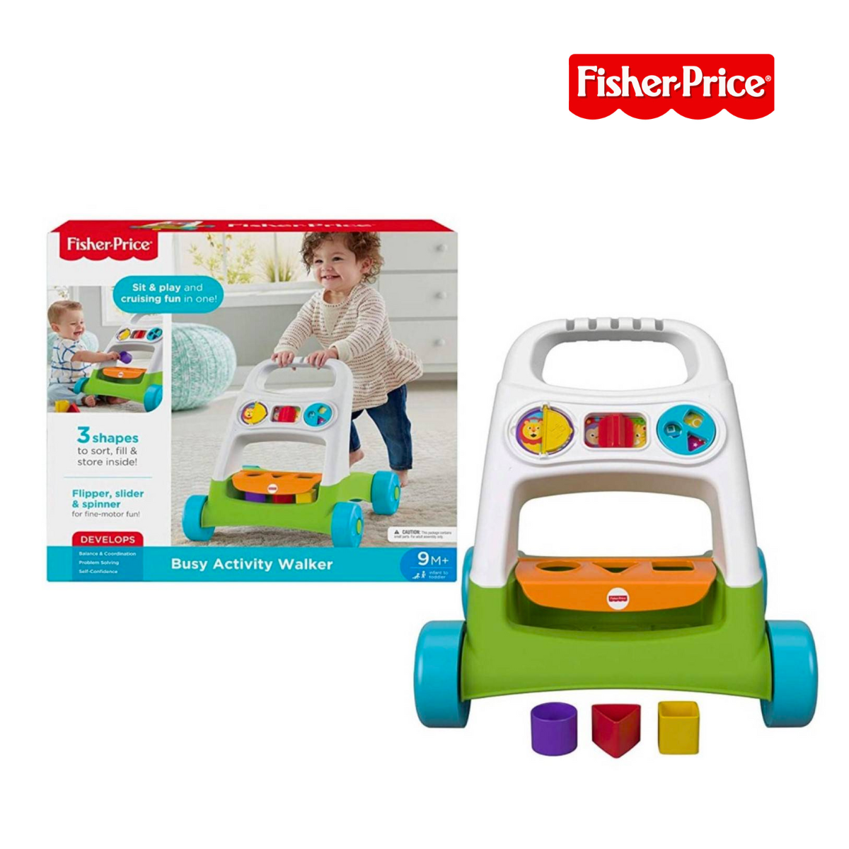 Picture of Fisher Price FYK65 ECL Busy Activity Walker