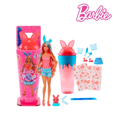 Picture of Barbie JCN87 Pop Reveal Shakes Series Doll & Accessories Set, Ages 3+