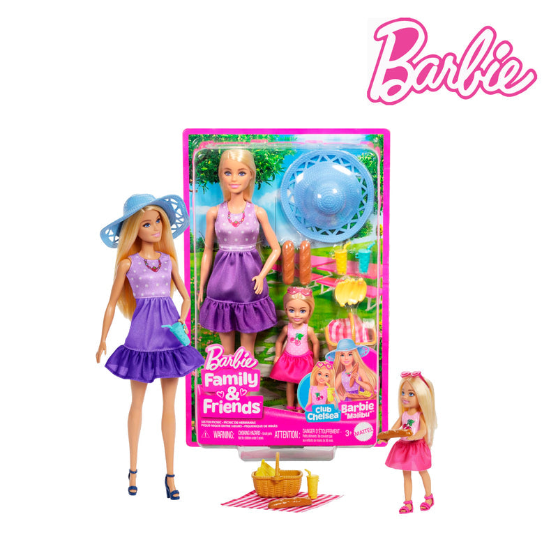 Picture of Barbie JBF43 Family & Friends Dolls & Accessories, Ages 3+