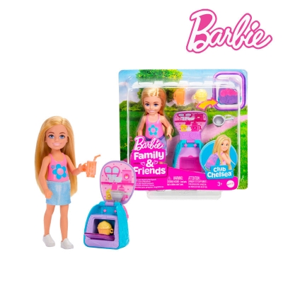 Picture of Barbie JBF46 Family & Friends Chelsea Doll And Accessories, Ages 3+