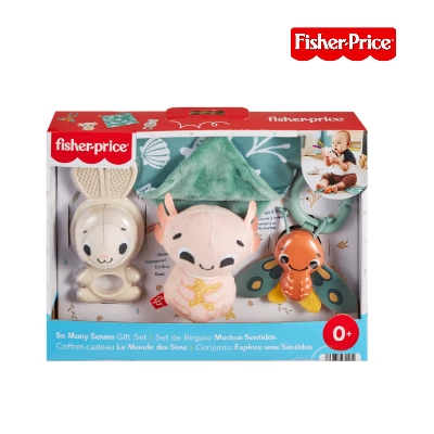 Picture of Fisher Price HRB17 Senses 4pcs Gift Set