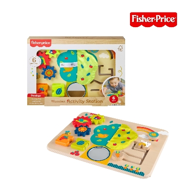 Picture of Fisher Price JDM53 Wood Activity Station
