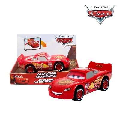 Picture of Disney Pixar HPH64 Lightning Mcqueen Toy Car With Moving Eyes & Mouth, Ages 3+