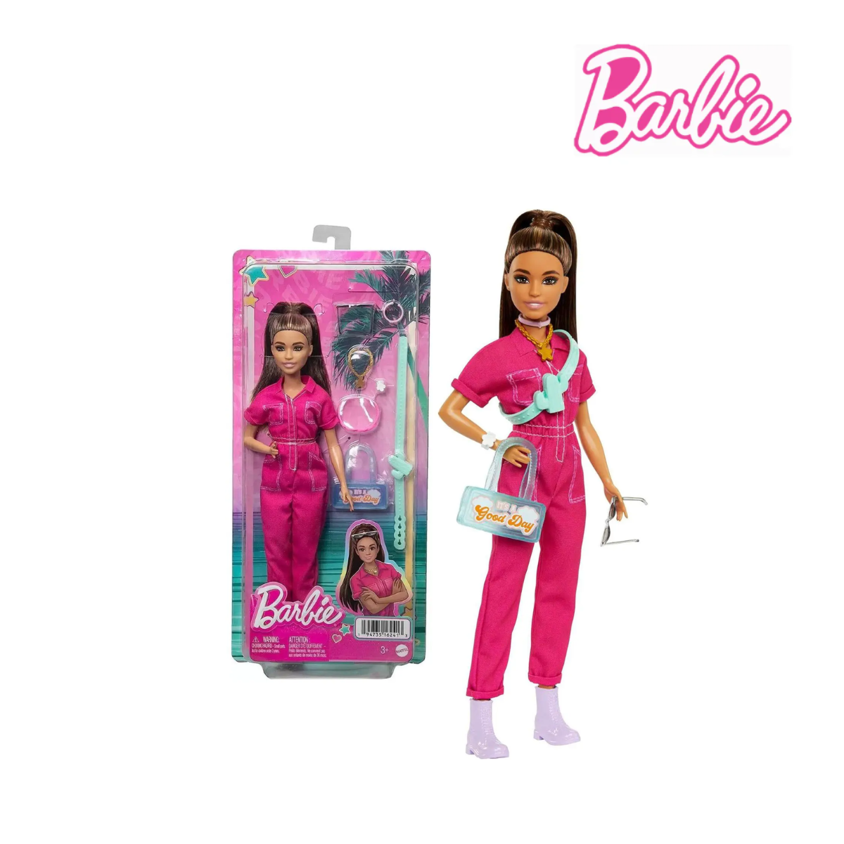 Picture of Barbie HPL76 Doll With 7 Accessories