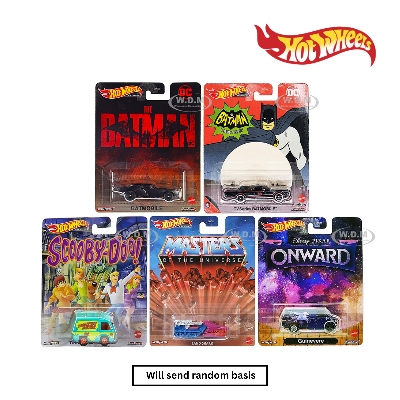 Picture of Hot Wheels DMC55 Entertainment Car Asst., Ages 3+