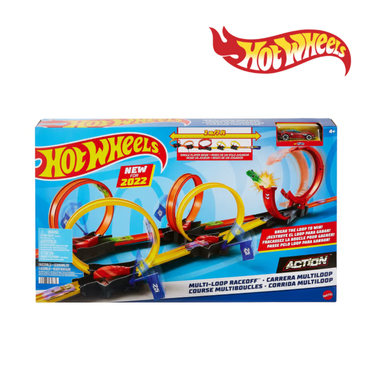 Picture of Hot Wheels HDR83 Multi-Loop Raceoff (Damaged Box), Ages 5+