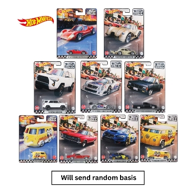 Picture of Hot Wheels GJT68 Boulevard Favorites Asst. (Damaged Box), Ages 3+
