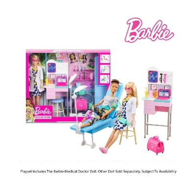 Picture of Barbie GWV01 Medical Doctor Doll & Playset