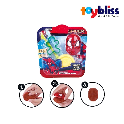 Picture of Toybliss Spider Man DIY Color Mud Series (58-8), Ages 3+