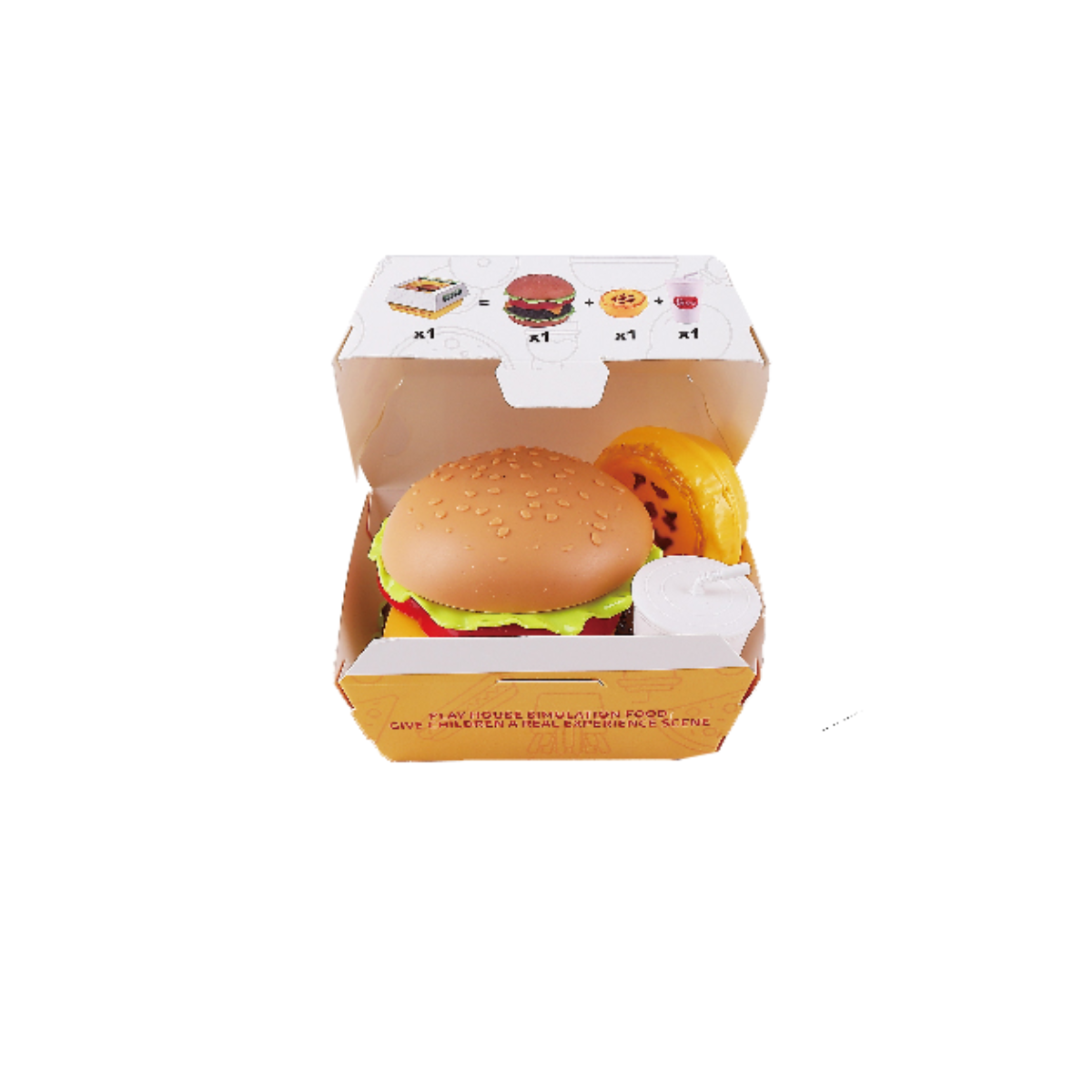 Picture of Toybliss DONGYE Delicious Fast Food Playset (185-91), Ages 3+